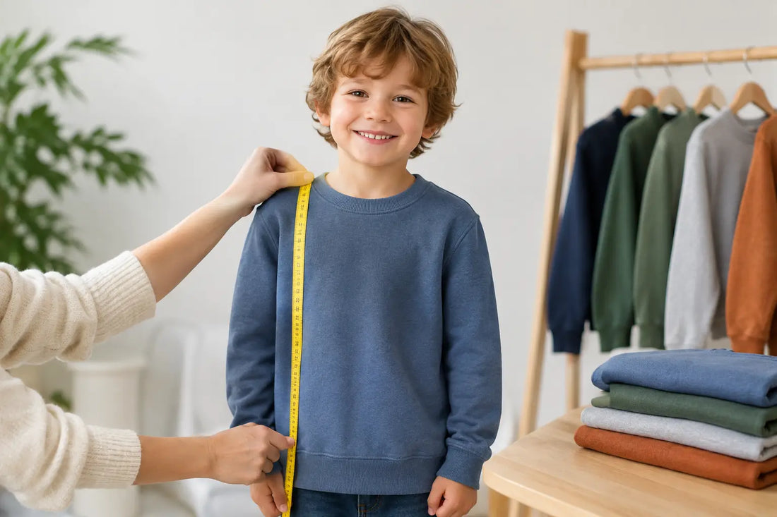 Größenratgeber für Kinder Sweatshirts richtig nutzen