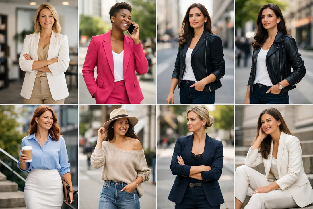 8 Outfit-Beispiele für empowernde Looks