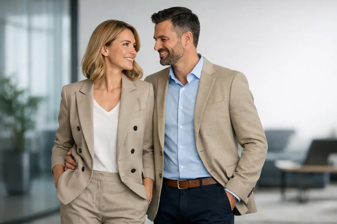 Outfit-Beispiele für Partnerlooks mit Haltung