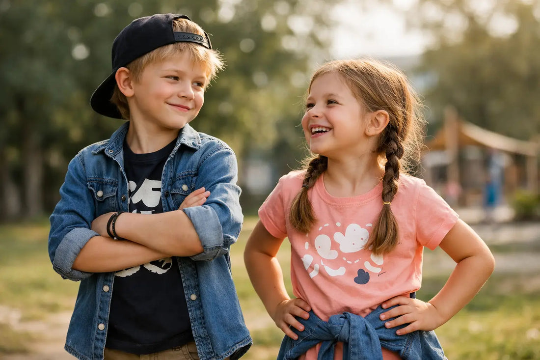 Originelle Kinder-Outfits: Sprüche mit Haltung