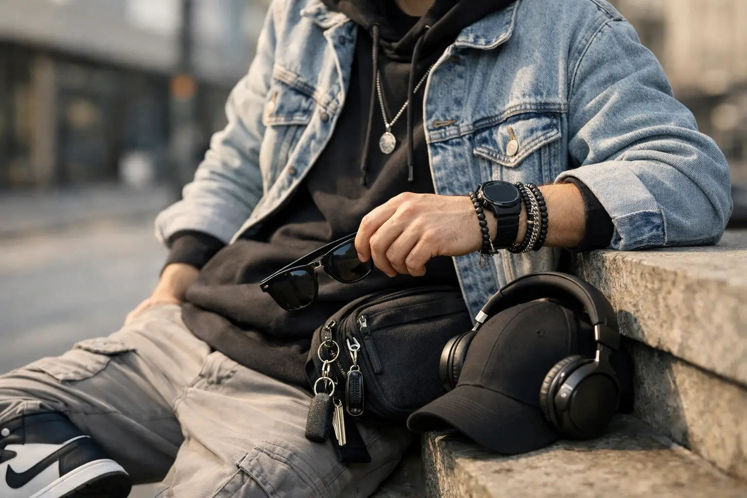 Lässige Accessoires für Streetstyle richtig stylen