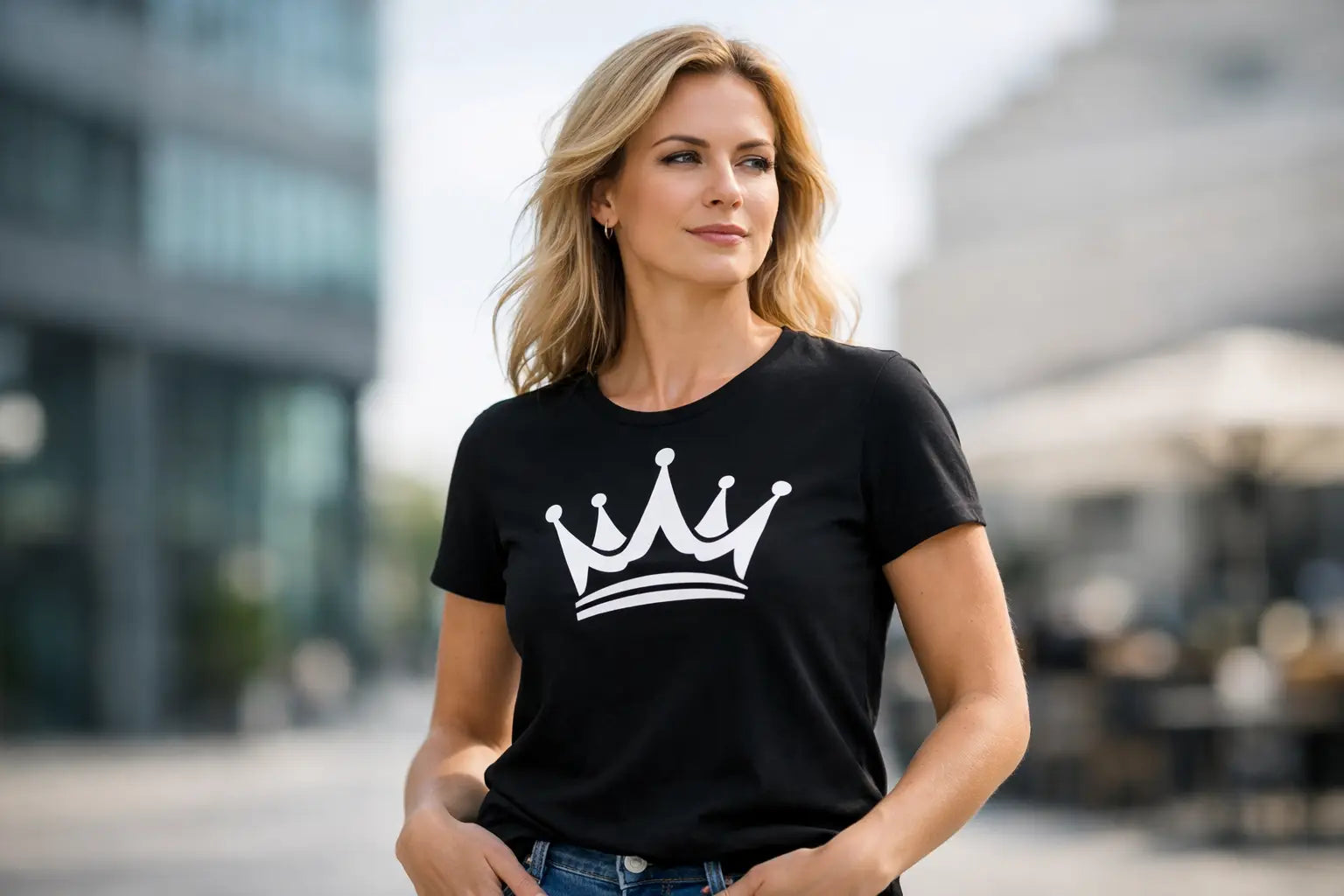 Queen Shirts Damen - stark, lässig, klar