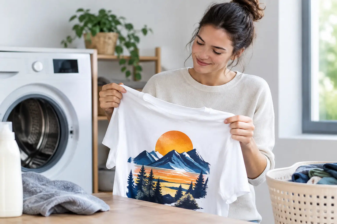 T-Shirts mit Prints pflegen leicht gemacht