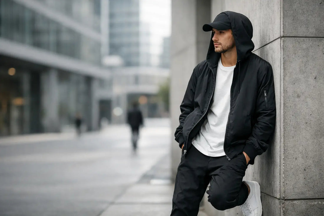 Urbaner minimalistischer Streetstyle richtig tragen