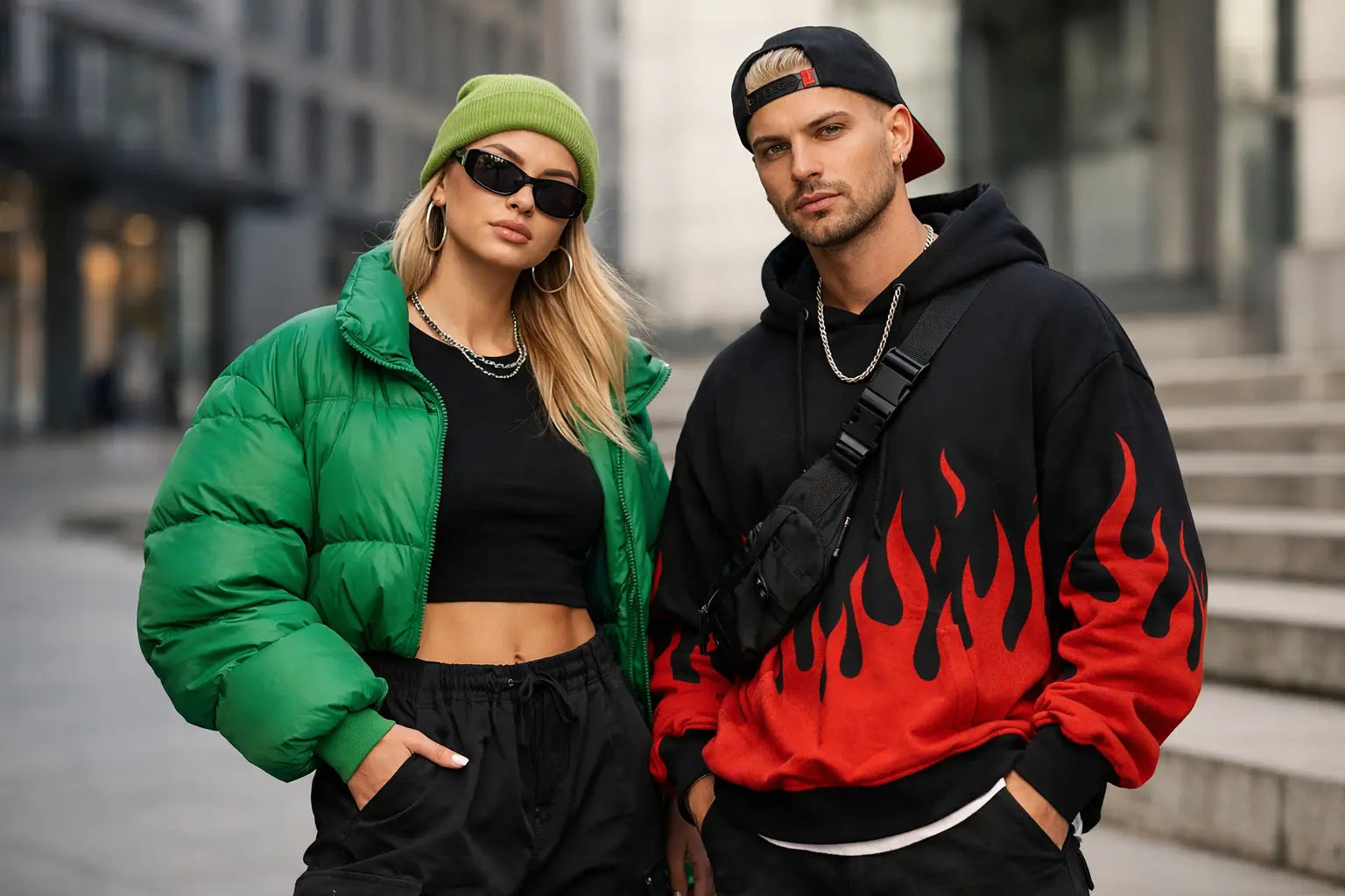 Statement Streetwear Outfits kombinieren leicht