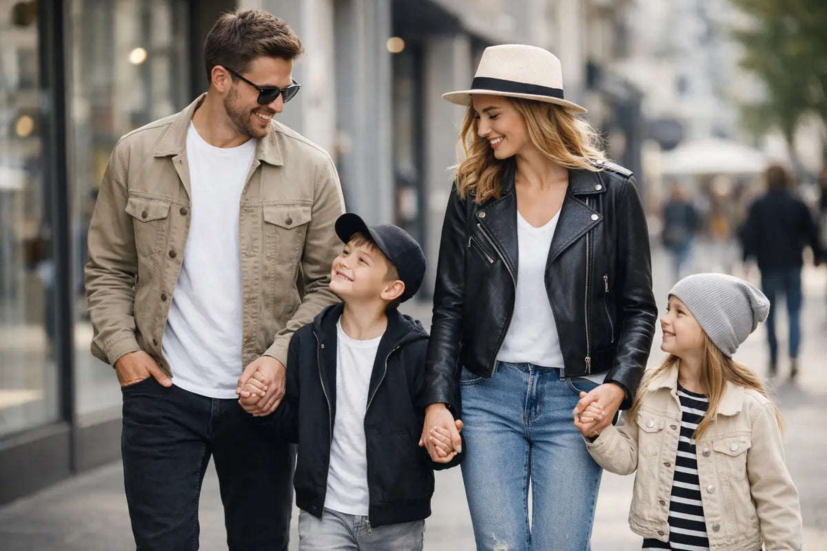 Leitfaden für Familien-Streetstyle im Alltag