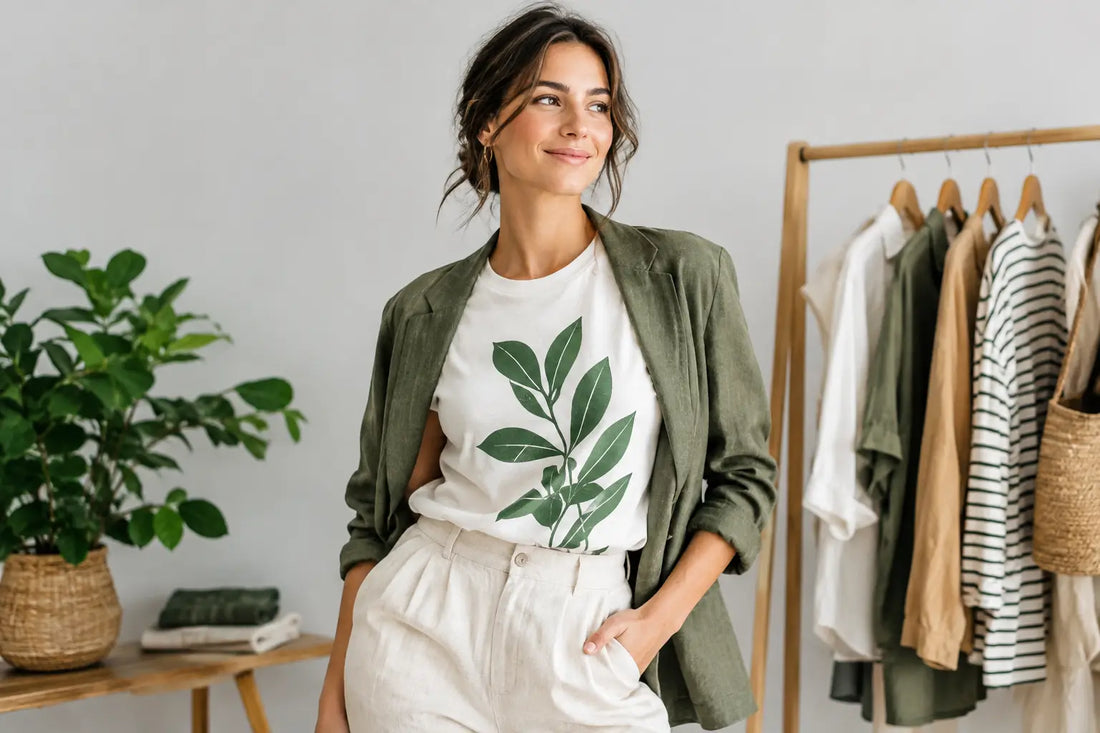 Statement Shirts nachhaltig kombinieren mit Stil