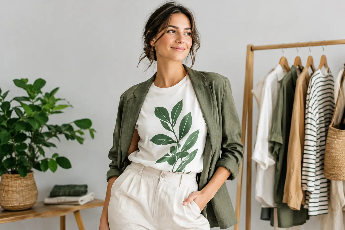 Statement Shirts nachhaltig kombinieren mit Stil