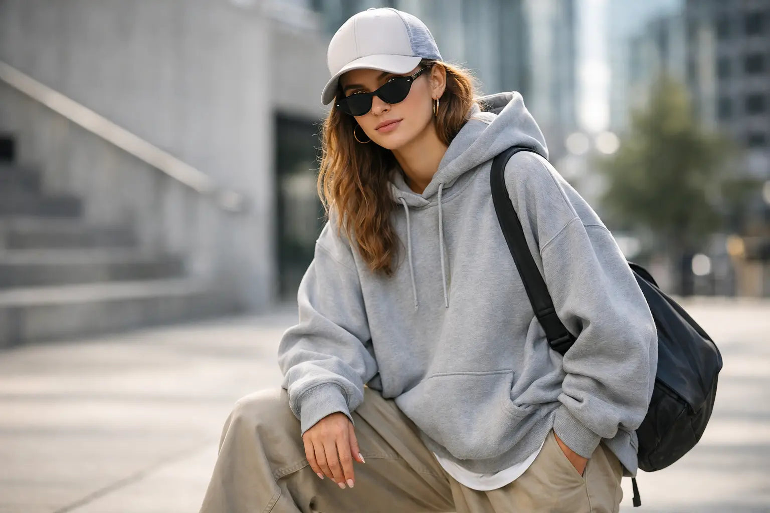 Oversize Streetwear feminin tragen leicht gemacht