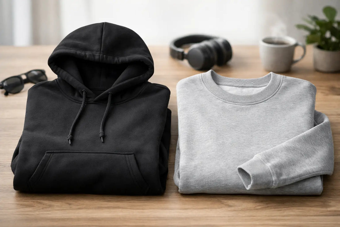 Hoodie oder Sweatshirt: Der Unterschied erklärt