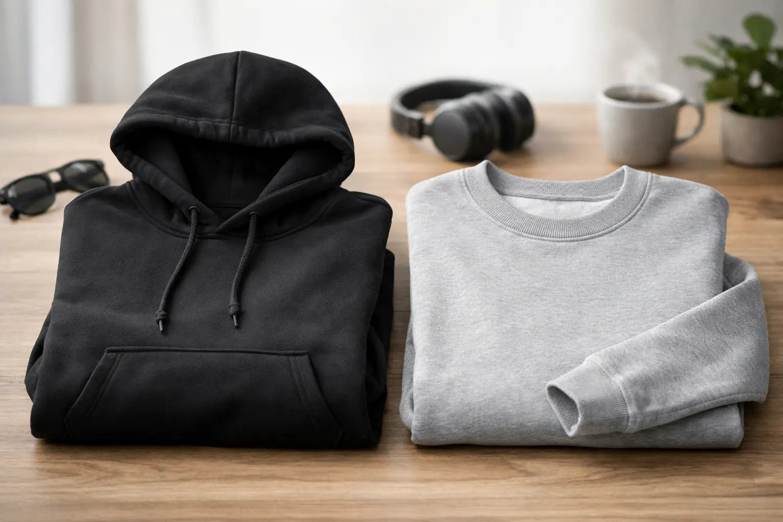 Hoodie oder Sweatshirt: Der Unterschied erklärt
