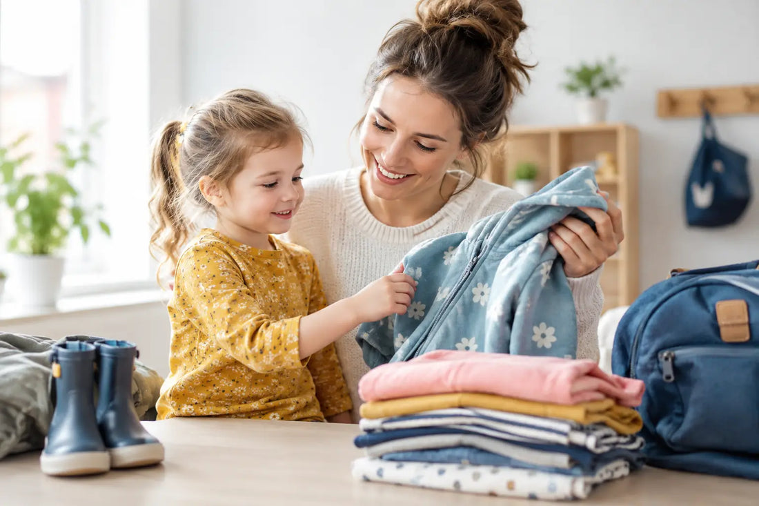 Kinderkleidung für die Kita auswählen ohne Stress