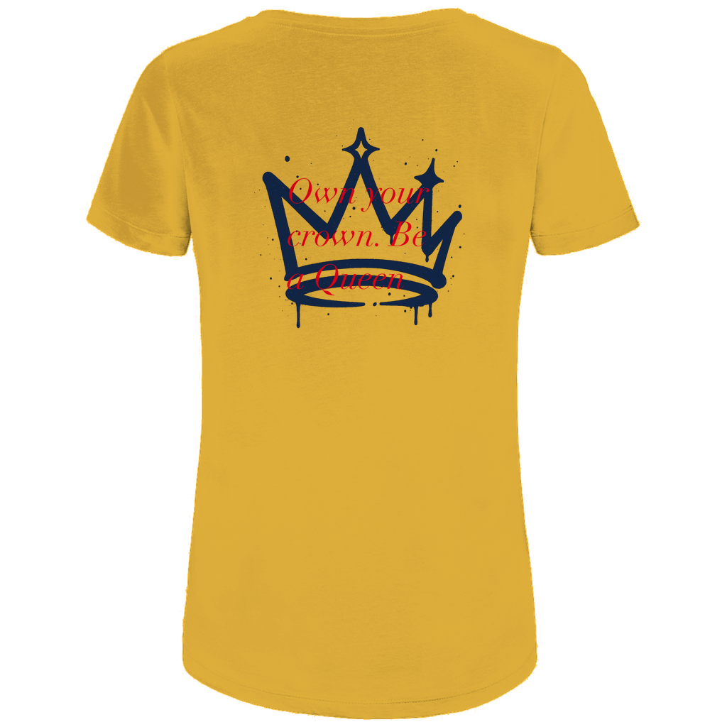 BQeen Damen Premium Bio T-Shirt – Femininer Medium Fit