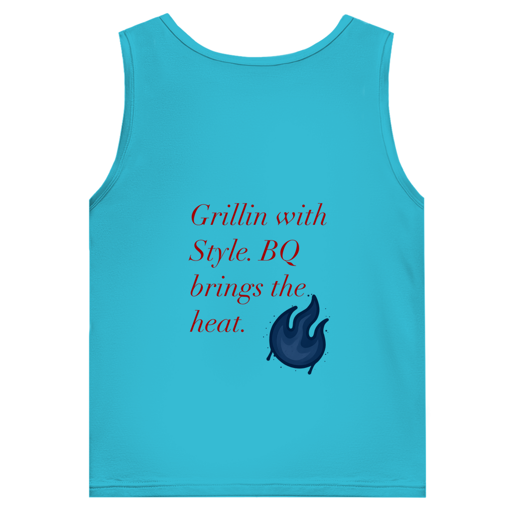 BQ BBQ Tank Top – Grill Style Muscle Shirt