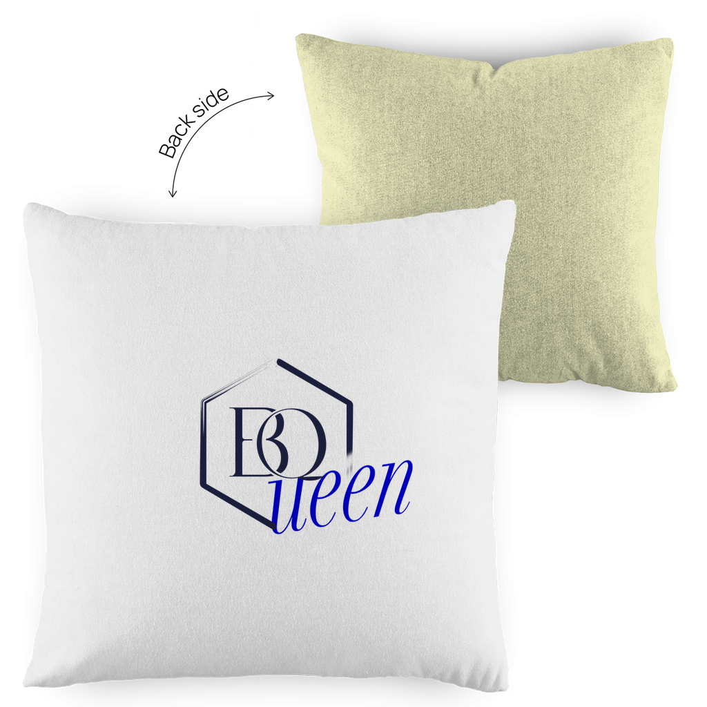 BQeen Premium Deko-Kissen – Luxus Kissenbezug im Vintage-Pastell Look