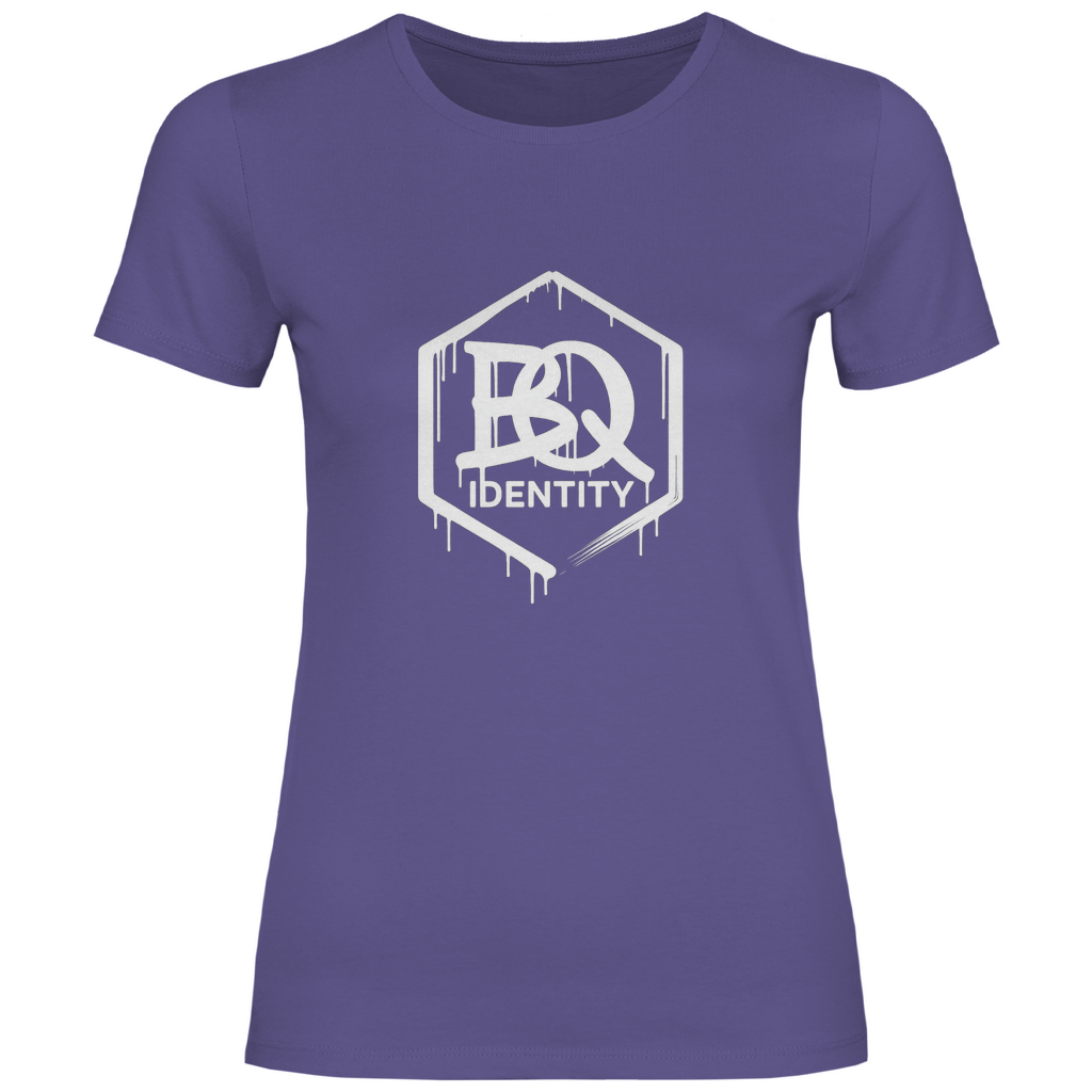 Damen T-Shirt BQ Identity weiß
