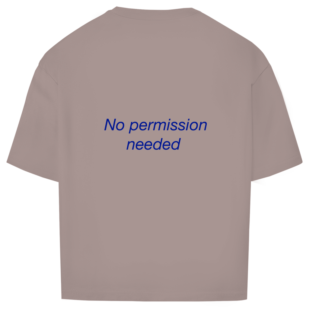 BQause I Can Oversize T-Shirt – Statement Streetwear | Front- & Backprint | Urban Premium Fit