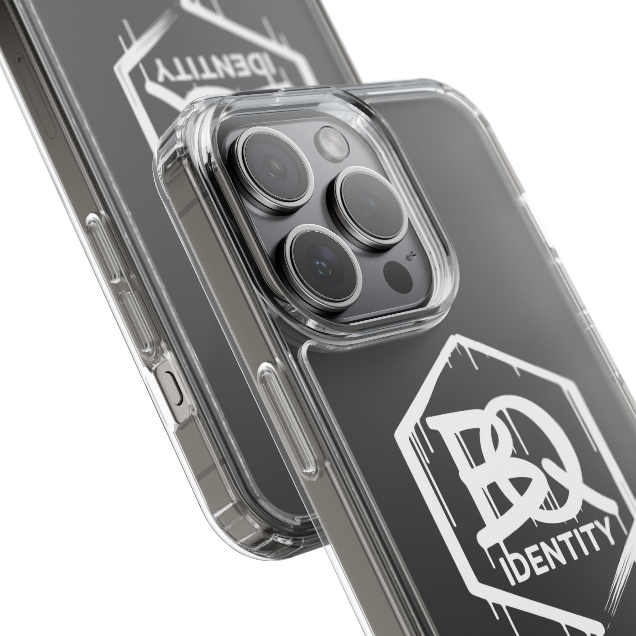 Copy of BQ IDENTITY Handyhülle – Stil, Schutz & Statement in Einem/ Weiß