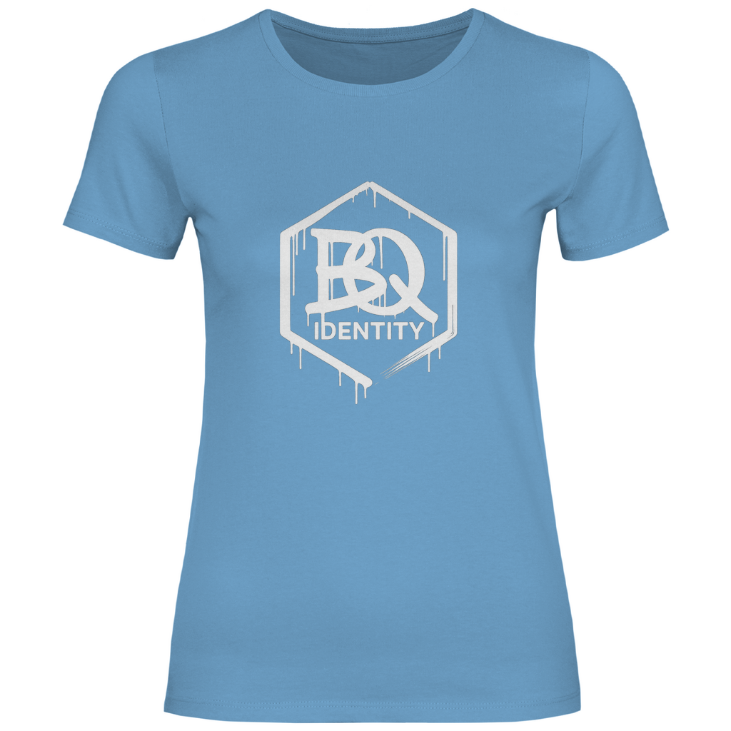 Damen T-Shirt BQ Identity weiß