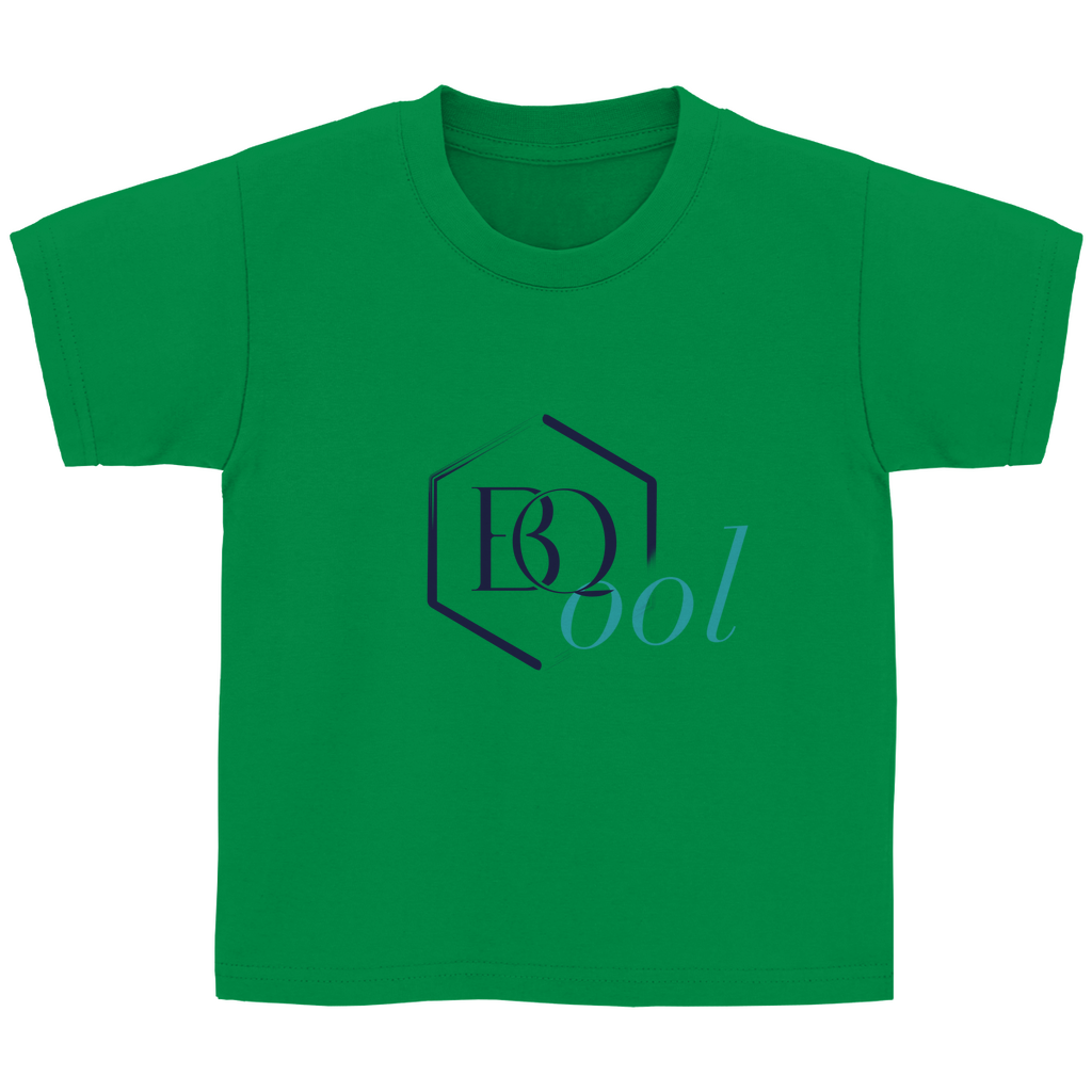 BQool Kinder Basic T-Shirt – Cooles Kids-Shirt aus 100 % Baumwolle | Komfort für jeden Tag