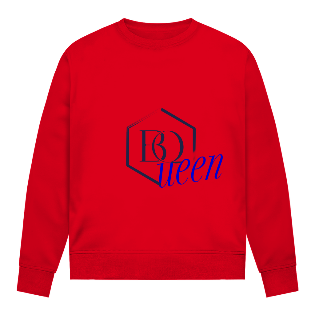 BQeen Damen Sweatshirt – Minimalistischer Premium Comfort