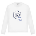 BQause I Can Unisex Longsleeve – Statement Langarmshirt | 100% Premium-Baumwolle & Front/Back Print