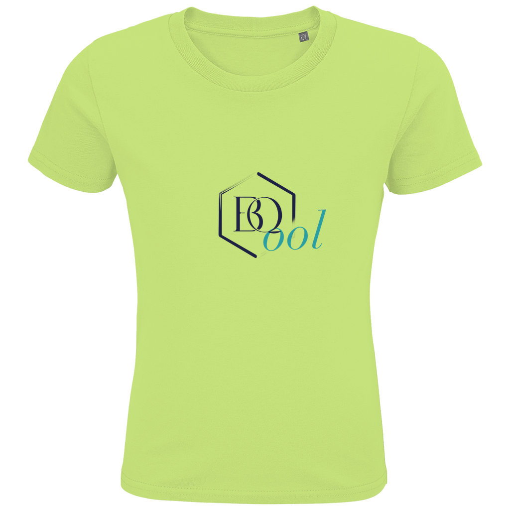 BQool Kids Premium Bio T-Shirt – Weiches Kinder-Shirt aus 100 % Bio-Baumwolle | Cool, bequem & hautfreundlich