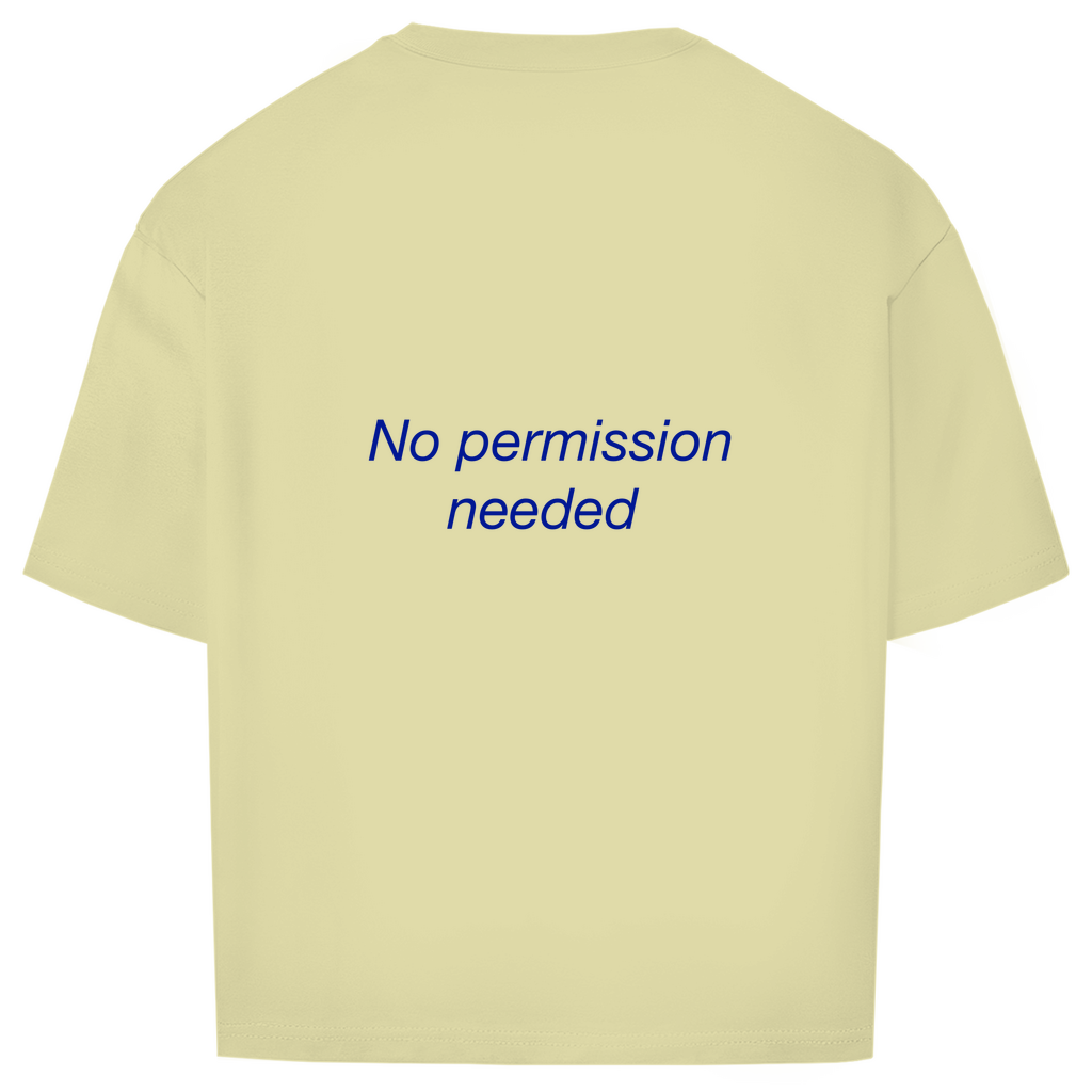 BQause I Can Oversize T-Shirt – Statement Streetwear | Front- & Backprint | Urban Premium Fit