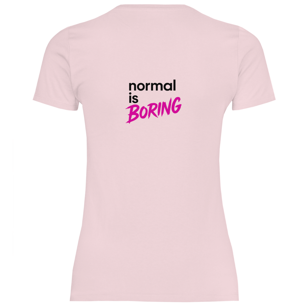 Damen T-Shirt BQrazy pink