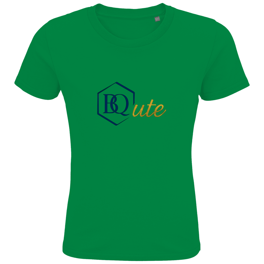 BQute(Gold) Kids Premium Bio T-Shirt – Süß, stylisch & hautfreundlich | 100 % Bio-Baumwolle