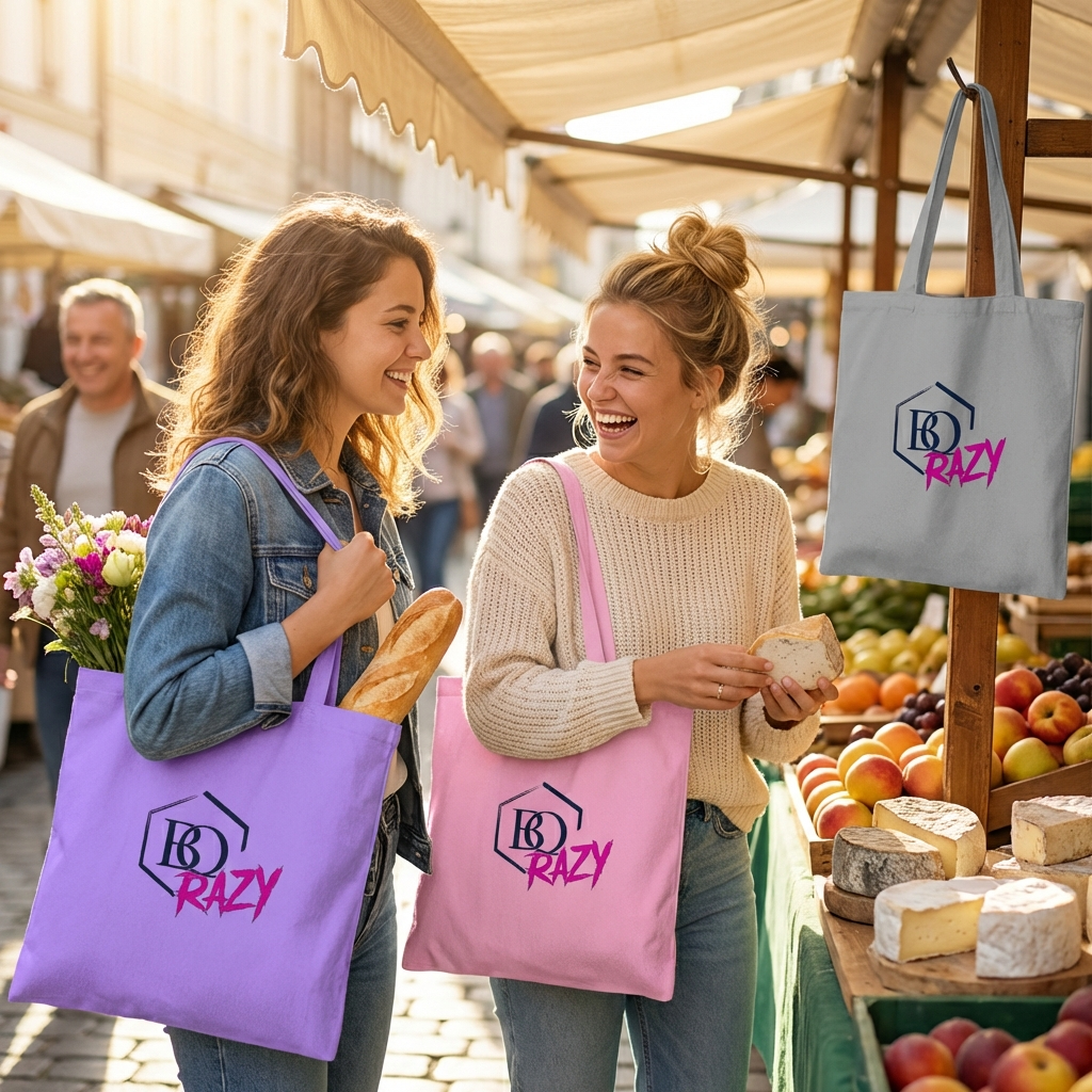 Tragetasche BQrazy pink