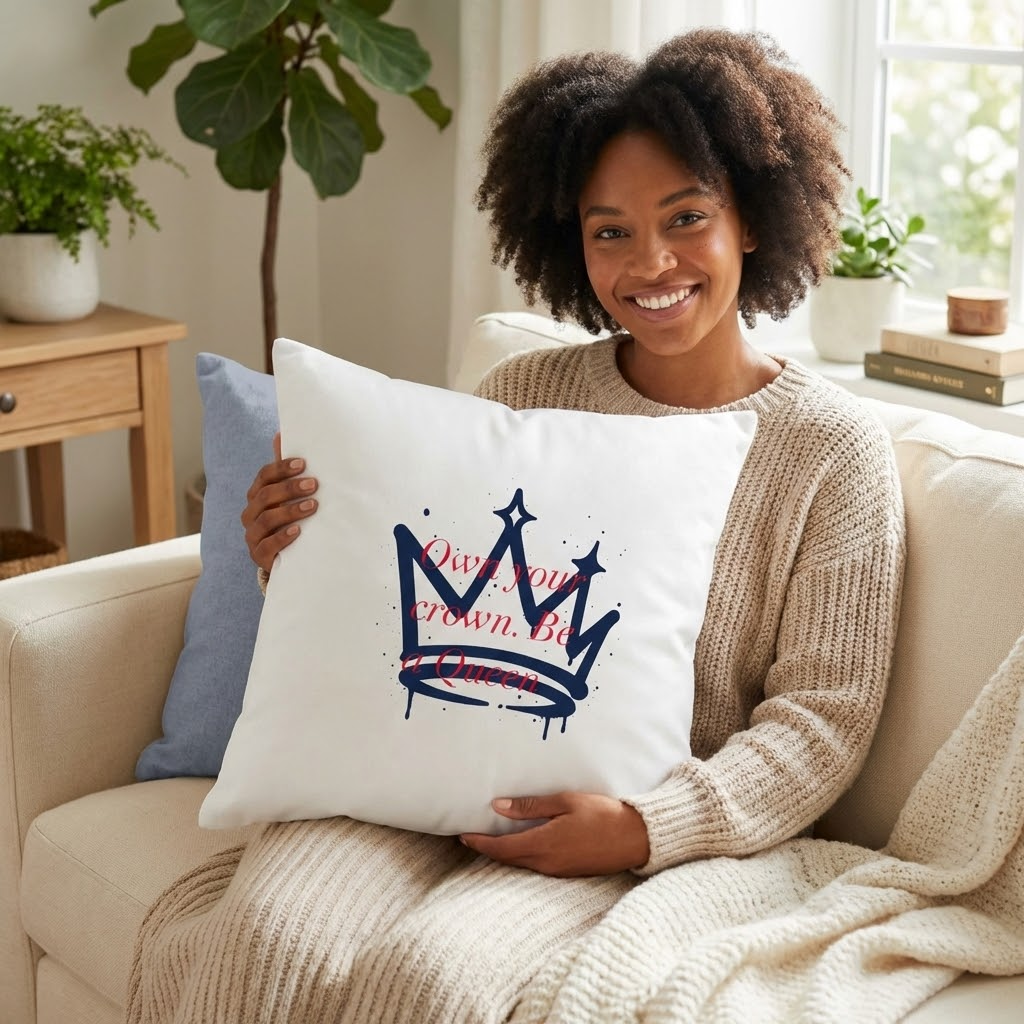 Own Your Crown – BQueen Premium Kissen