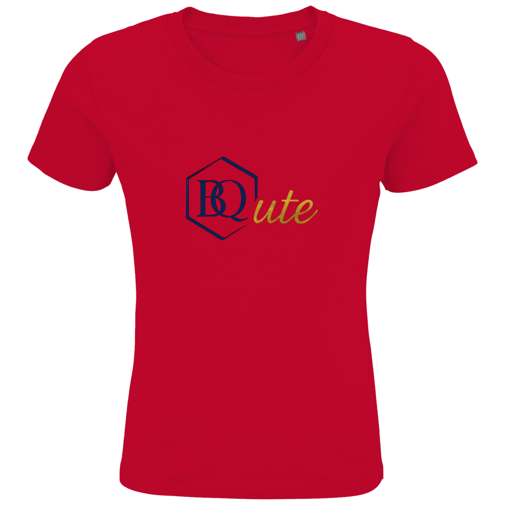 BQute(Gold) Kids Premium Bio T-Shirt – Süß, stylisch & hautfreundlich | 100 % Bio-Baumwolle