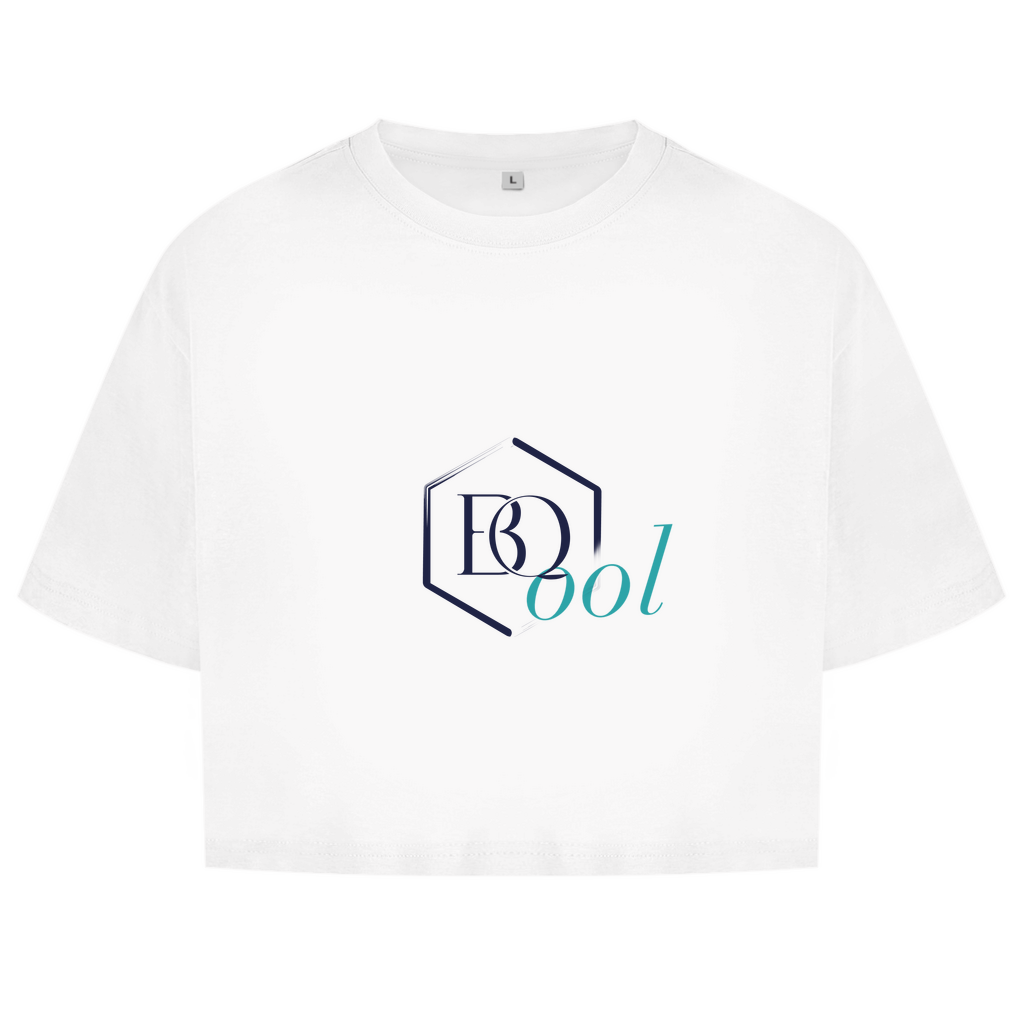 Damen Oversize Crop Top BQool