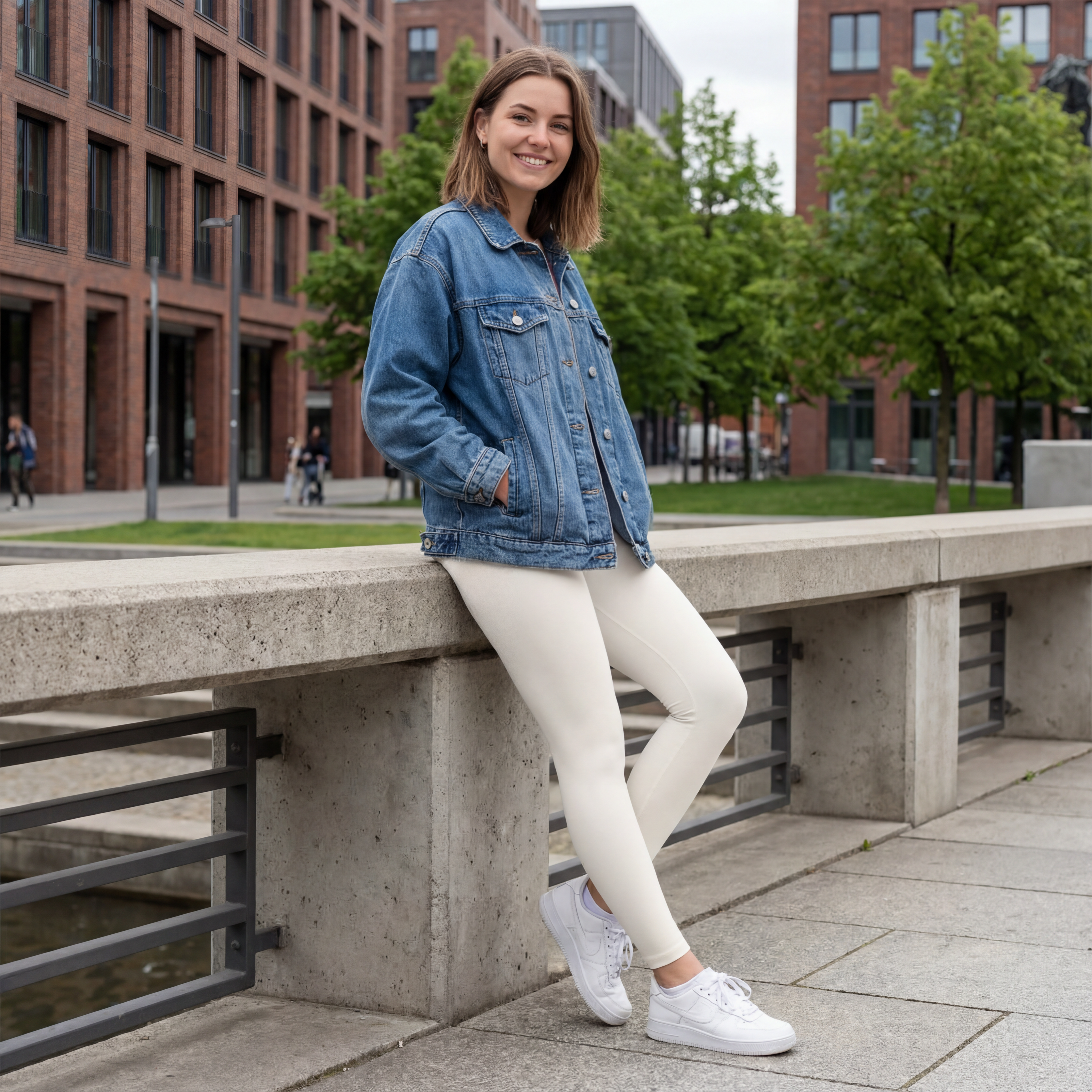 Scrunch Leggings BQute rose