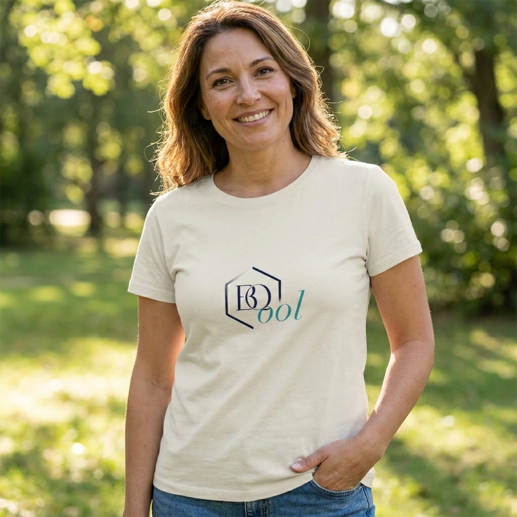 BQool Damen T-Shirt – Cool & Clean Design