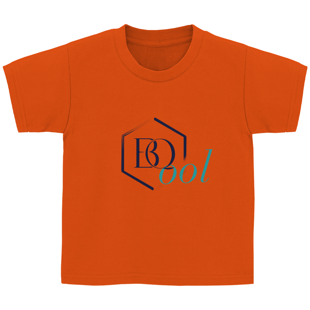 BQool Kinder Basic T-Shirt – Cooles Kids-Shirt aus 100 % Baumwolle | Komfort für jeden Tag