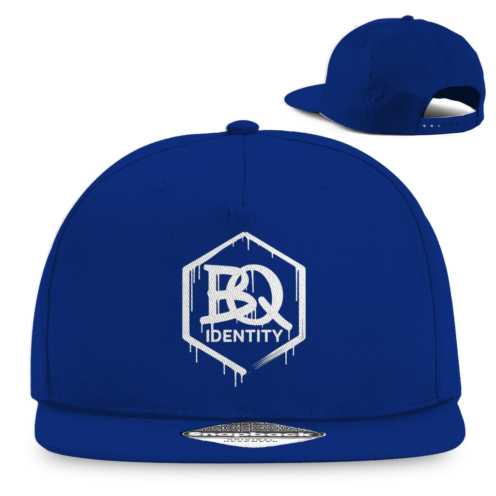 BQ Identity Snapback – Premium Street Cap mit Drip-Logo