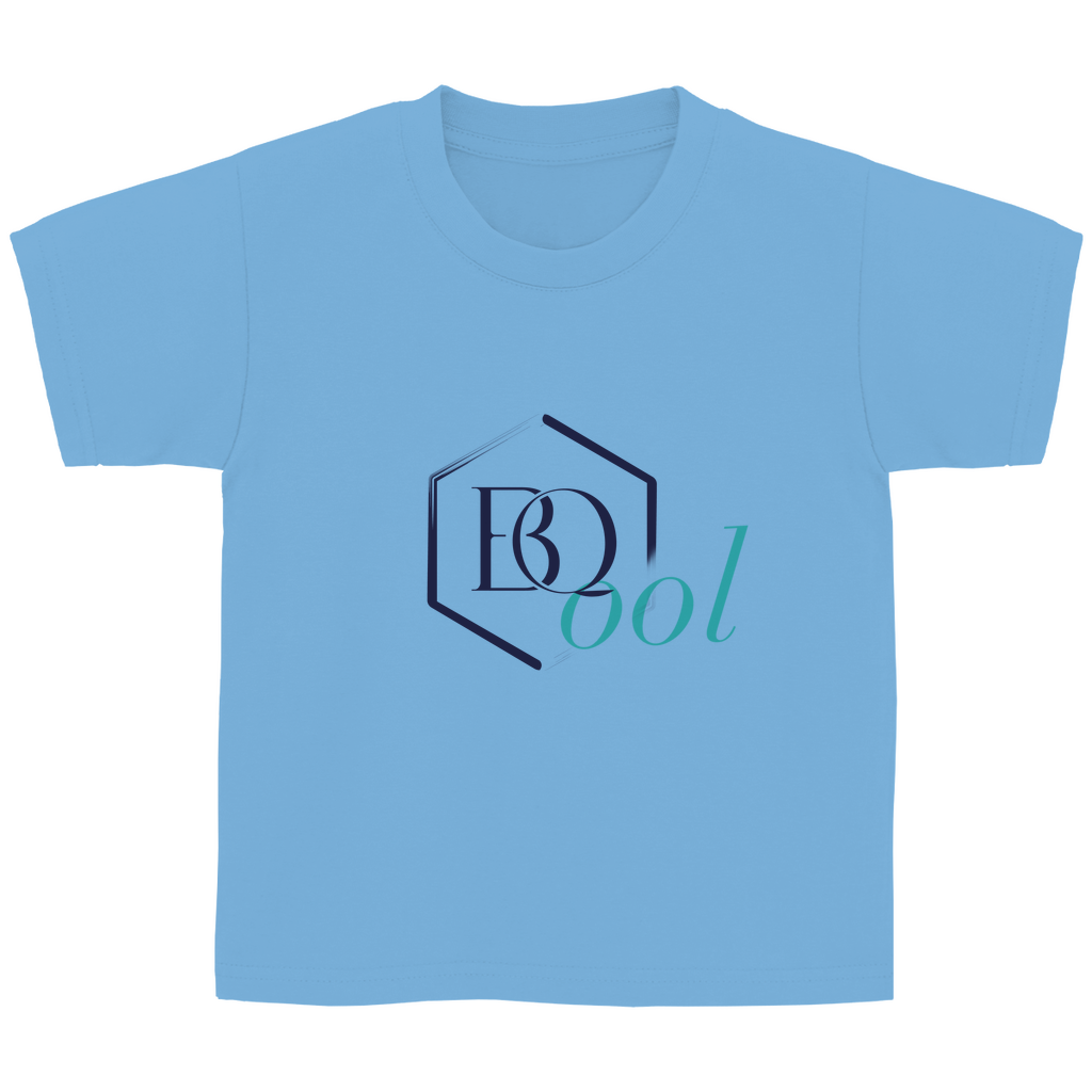 BQool Kinder Basic T-Shirt – Cooles Kids-Shirt aus 100 % Baumwolle | Komfort für jeden Tag