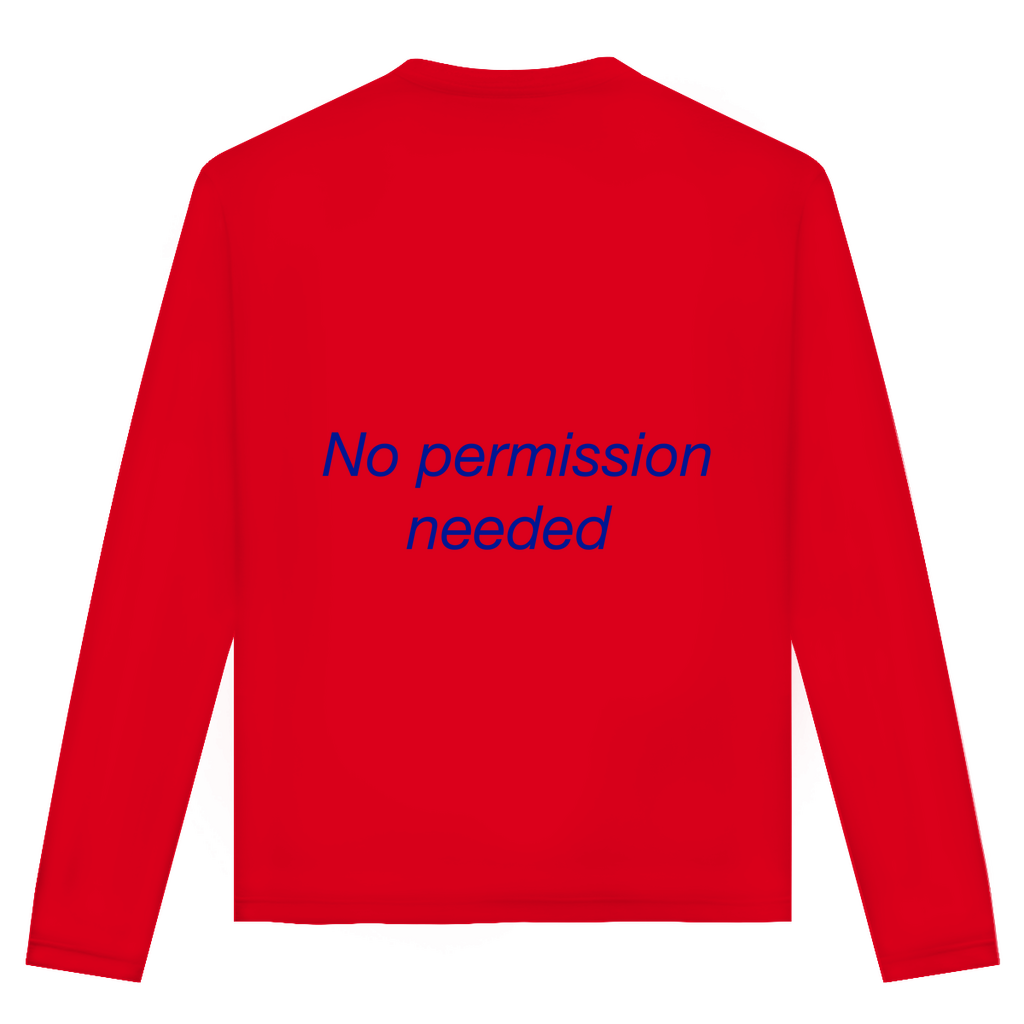 BQause I Can Unisex Longsleeve – Statement Langarmshirt | 100% Premium-Baumwolle & Front/Back Print