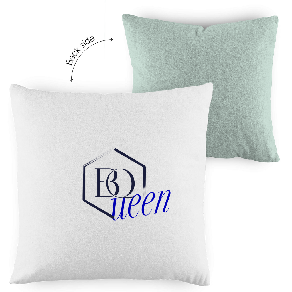 BQeen Premium Deko-Kissen – Luxus Kissenbezug im Vintage-Pastell Look