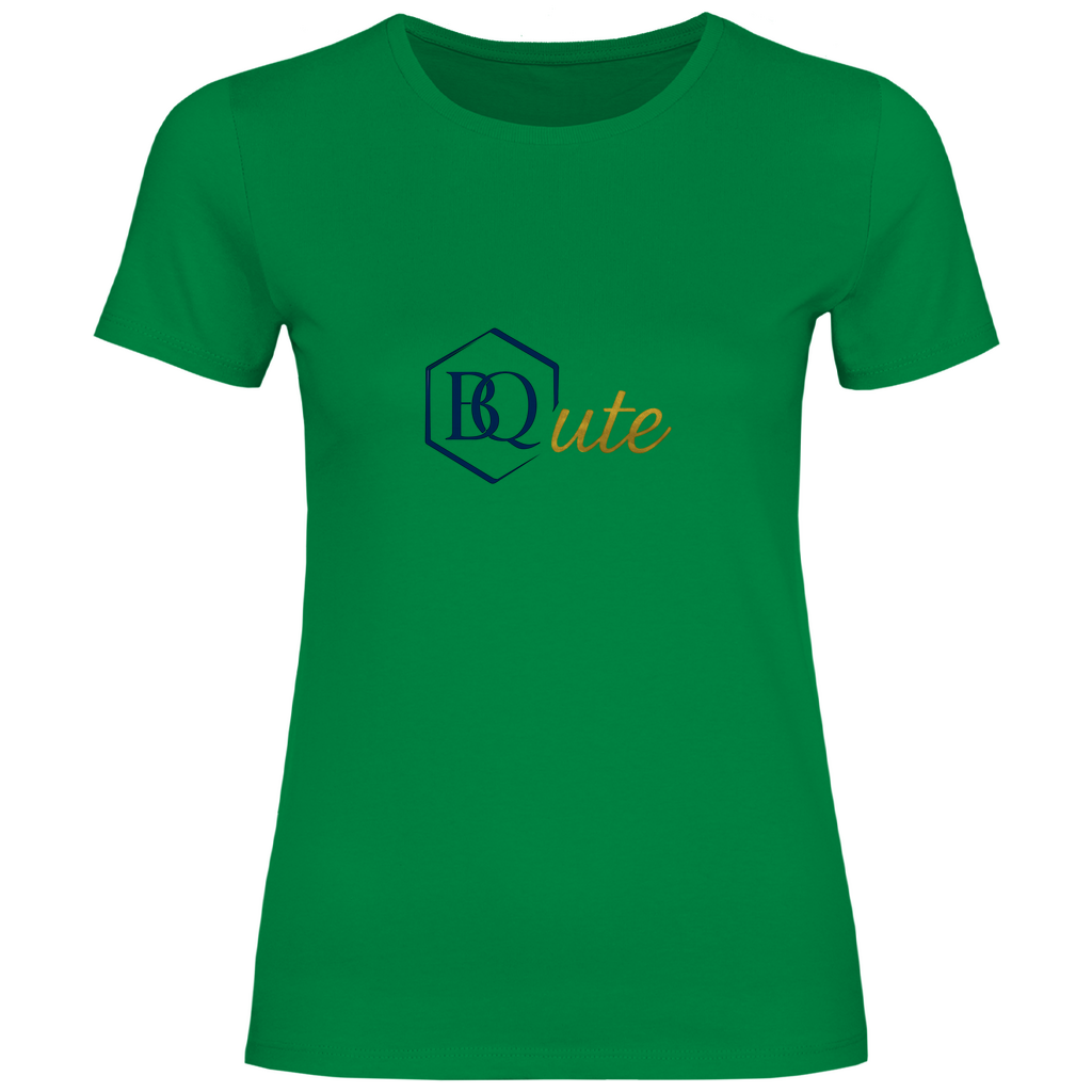 Damen T-Shirt BQute gold