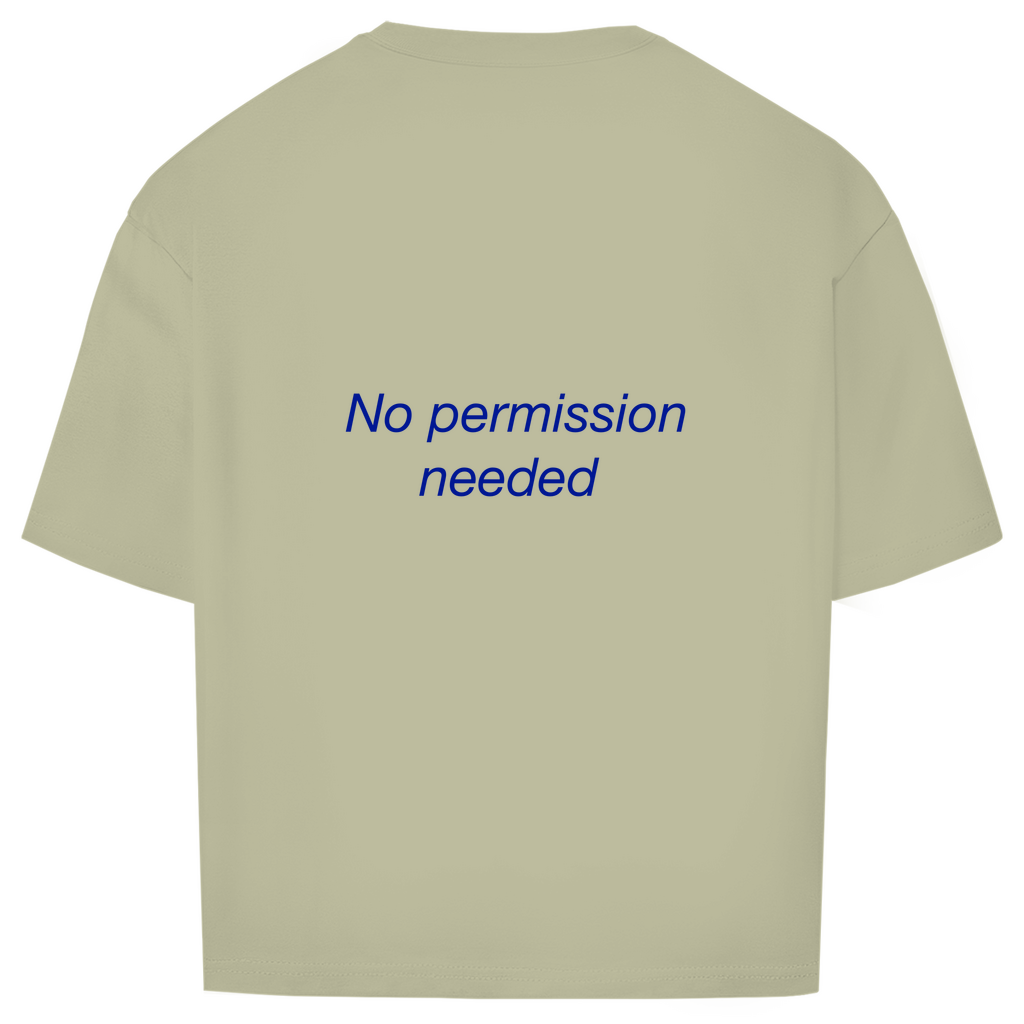 BQause I Can Oversize T-Shirt – Statement Streetwear | Front- & Backprint | Urban Premium Fit