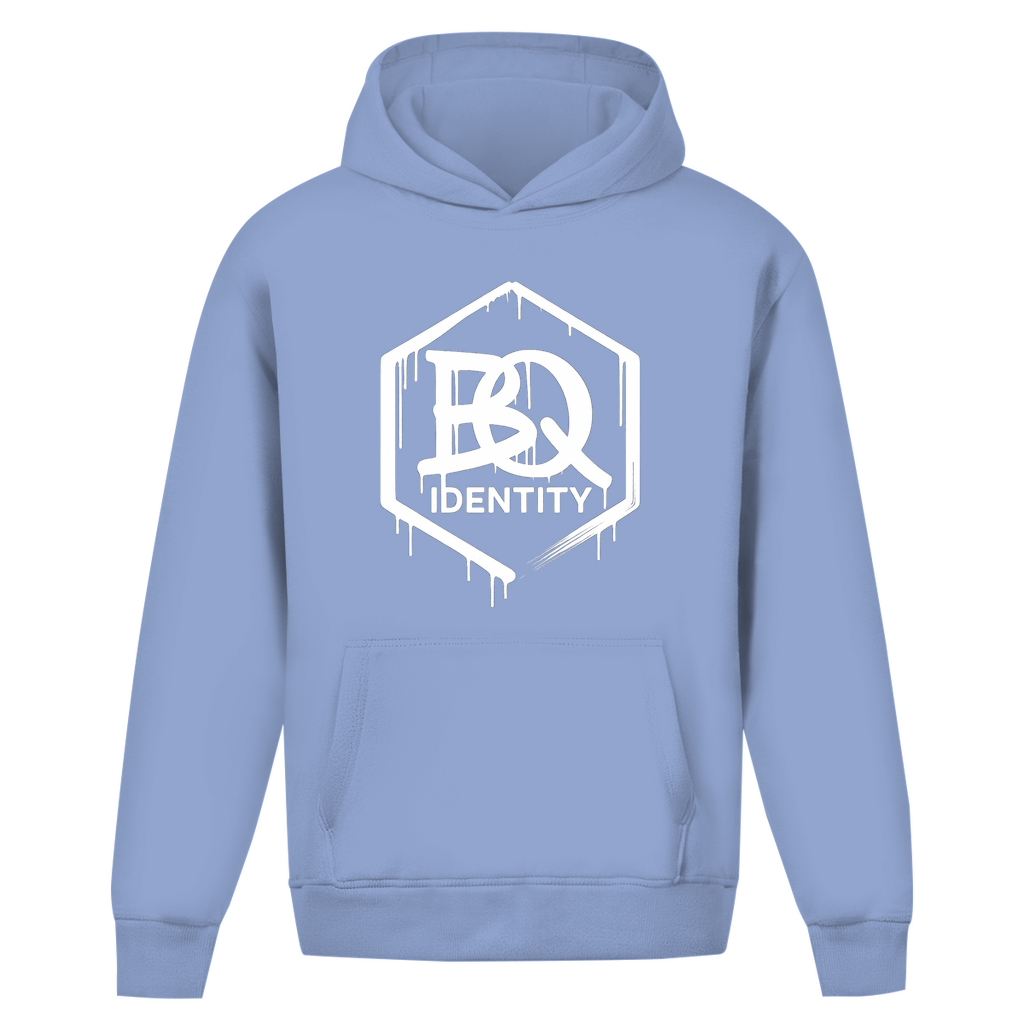 BQ Identity Oversize Hoodie – Heavy Minimalist Streetwear ohne Kordel