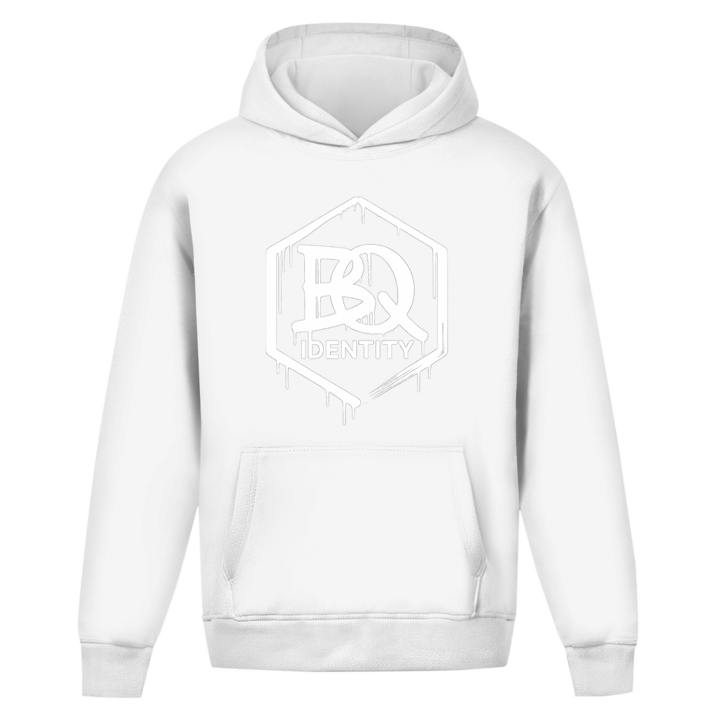 BQ Identity Oversize Hoodie – Heavy Minimalist Streetwear ohne Kordel
