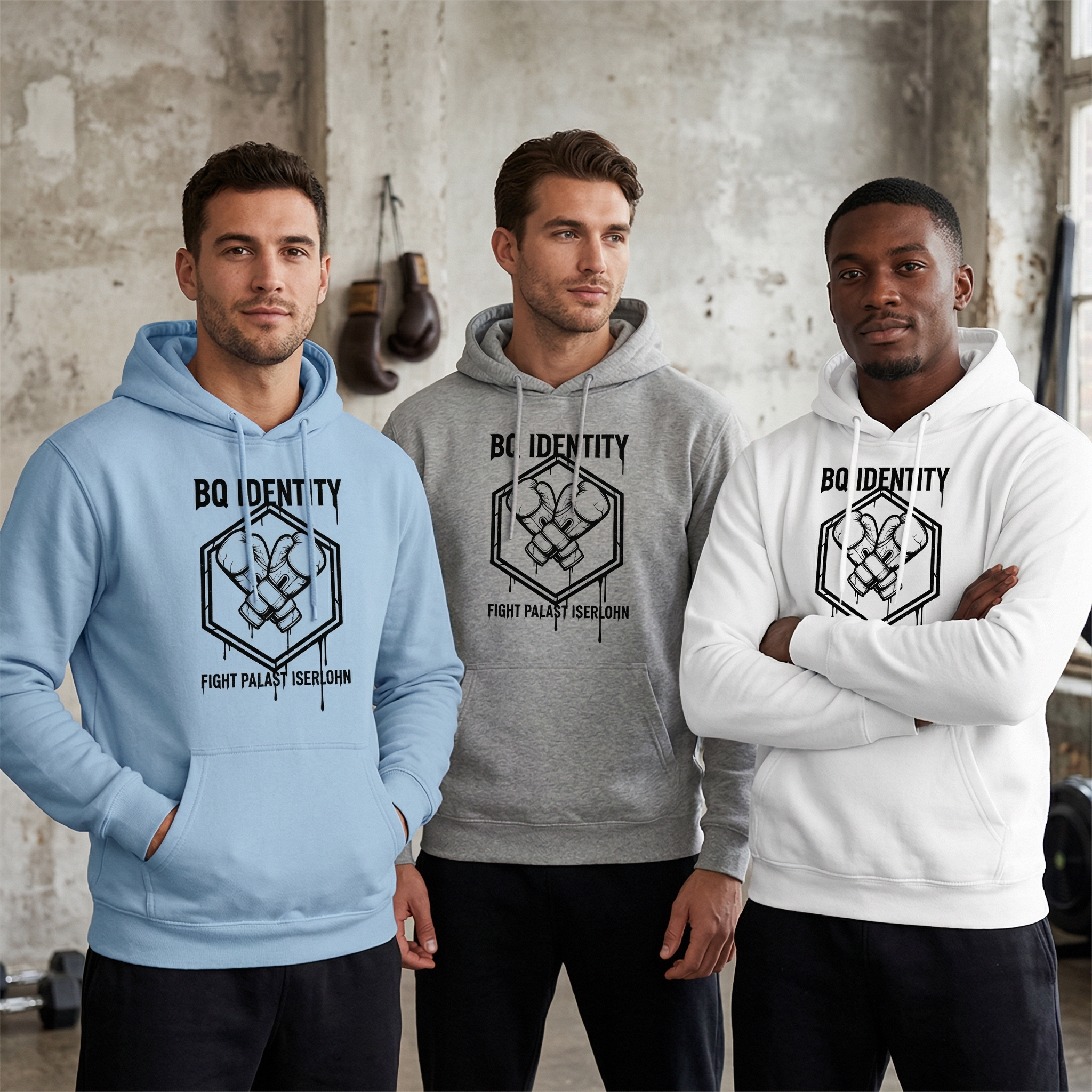 Herren Hoodie Fightpalast