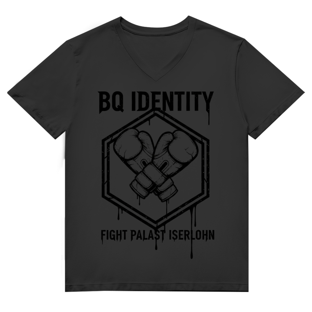 Herren Premium Bio V-Neck T-Shirt Fightpalast