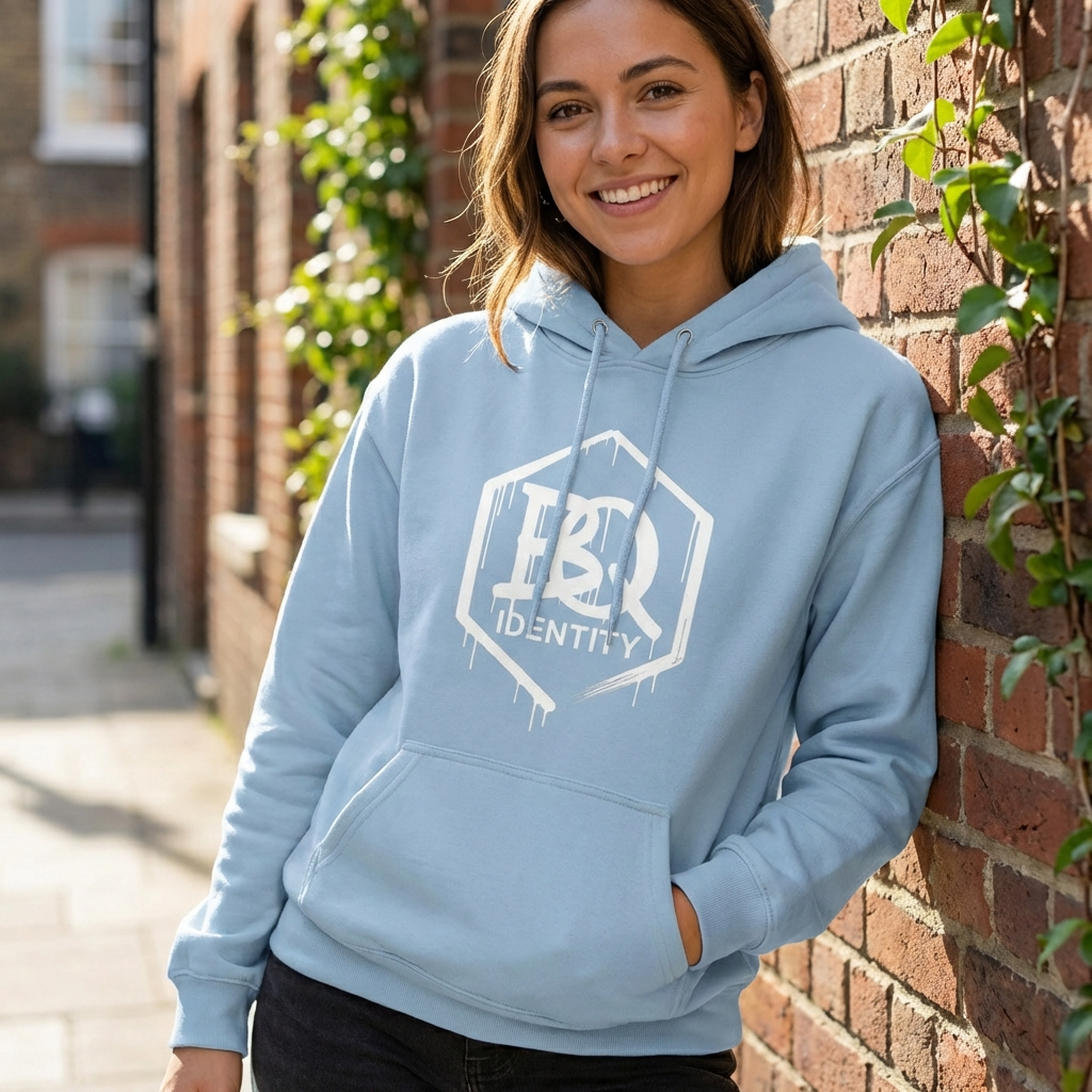 BQ Identity Damen Hoodie  | Weicher Everyday Streetstyle