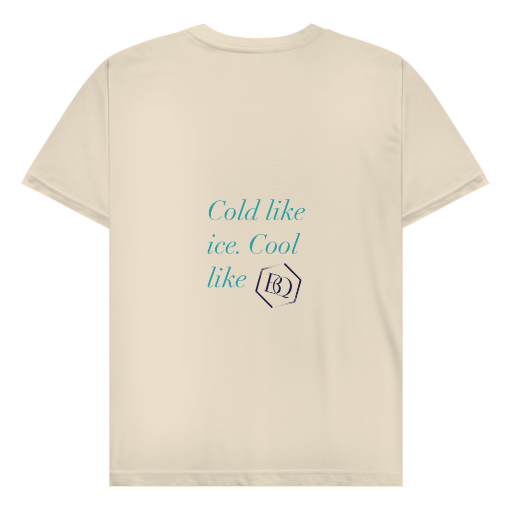 BQool Herren T-Shirt – Cold like Ice Cool like BQ