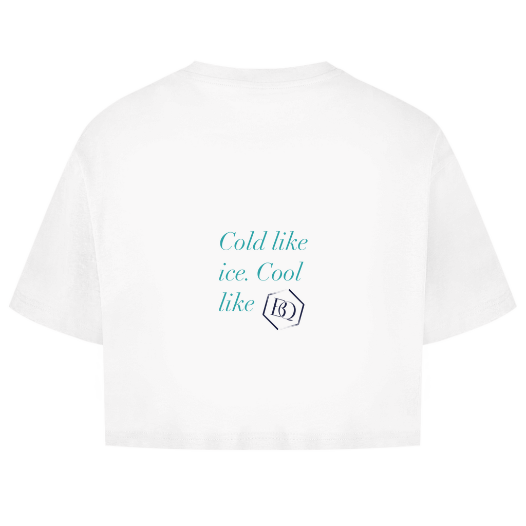 Damen Oversize Crop Top BQool